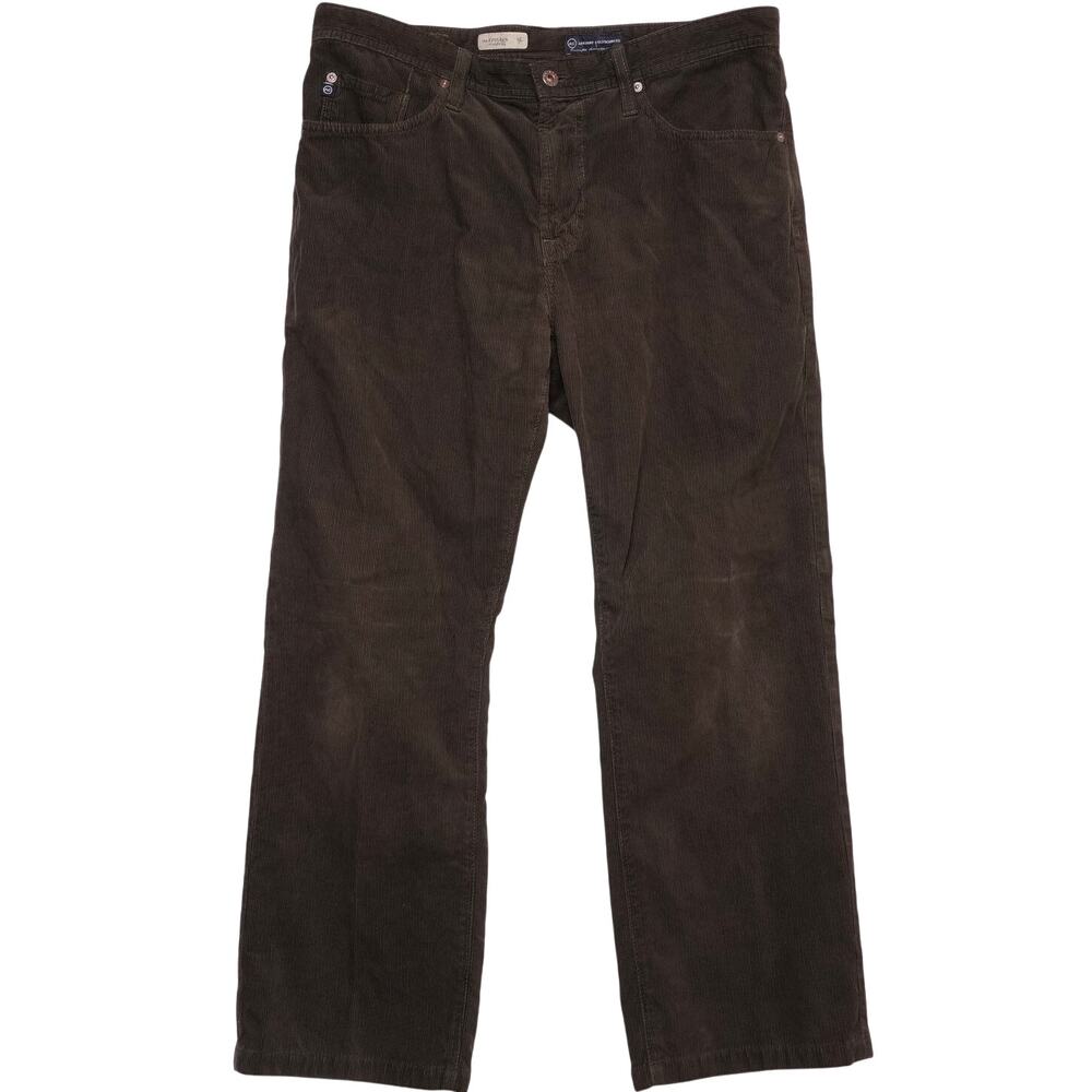 AG Adriano Goldschmied The Protégé Corduroy Pants Men's 36‎ Straight Leg USA